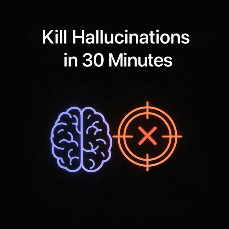 Kill Hallucinations in 30 Minutes